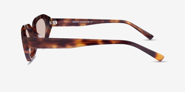 Ronette Tortoise AcetateSunglass Frames from EyeBuyDirect, Side View