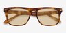 Poolside Shiny Tortoise AcetateSunglass Frames from EyeBuyDirect, Closed View