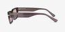 Croquet Crystal Nude AcetateSunglass Frames from EyeBuyDirect, Side View