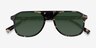 Tropical Tortoise AcetateSunglass Frames from EyeBuyDirect, Closed View