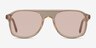 Tropical Translusant Beige AcetateSunglass Frames from EyeBuyDirect, Front View