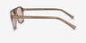 Tropical Translusant Beige AcetateSunglass Frames from EyeBuyDirect, Side View