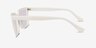 Cabana White AcetateSunglass Frames from EyeBuyDirect, Side View