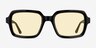 Resort Black AcetateSunglass Frames from EyeBuyDirect, Front View