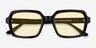 Resort Black AcetateSunglass Frames from EyeBuyDirect, Closed View
