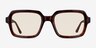 Resort Tortoise AcetateSunglass Frames from EyeBuyDirect, Front View