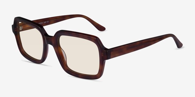 Resort Tortoise AcetateSunglass Frames from EyeBuyDirect, Angle View