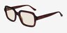 Resort Tortoise AcetateSunglass Frames from EyeBuyDirect, Angle View