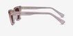 Natalie Crystal Nude AcetateSunglass Frames from EyeBuyDirect, Side View