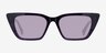 Natalie Purple AcetateSunglass Frames from EyeBuyDirect, Front View