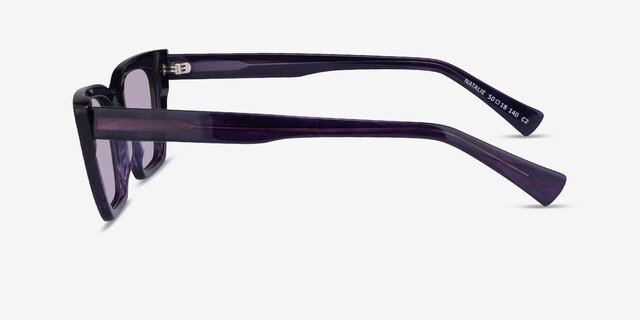 Natalie Purple AcetateSunglass Frames from EyeBuyDirect, Side View