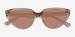 Ariana Champagne AcetateSunglass Frames from EyeBuyDirect, Closed View