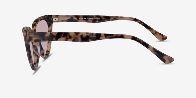 Ariana Ivory Tortoise AcetateSunglass Frames from EyeBuyDirect, Side View