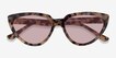 Ariana Ivory Tortoise AcetateSunglass Frames from EyeBuyDirect, Closed View