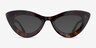 Francesca Tortoise AcetateSunglass Frames from EyeBuyDirect, Front View