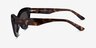 Francesca Tortoise AcetateSunglass Frames from EyeBuyDirect, Side View