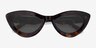 Francesca Tortoise AcetateSunglass Frames from EyeBuyDirect, Closed View