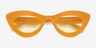 Francesca Crystal Yellow AcetateSunglass Frames from EyeBuyDirect, Closed View