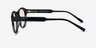 Flamingo Green AcetateSunglass Frames from EyeBuyDirect, Side View
