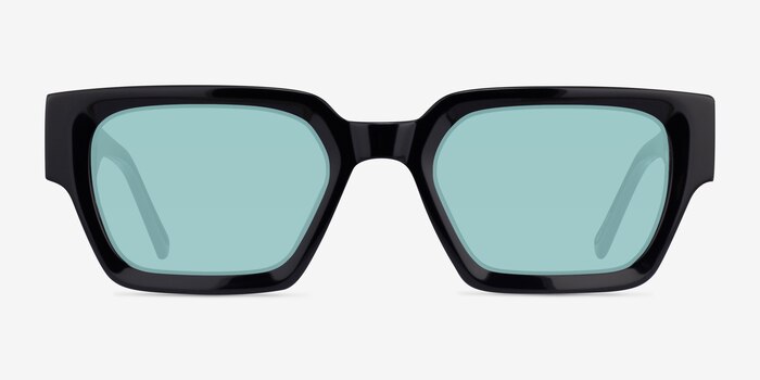 Pomade Black Acetate Sunglass Frames from EyeBuyDirect