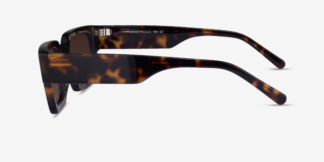 Pomade Tortoise AcetateSunglass Frames from EyeBuyDirect, Side View