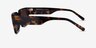 Pomade Tortoise AcetateSunglass Frames from EyeBuyDirect, Side View