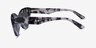 Francesca Ivory Tortoise Clear AcetateSunglass Frames from EyeBuyDirect, Side View