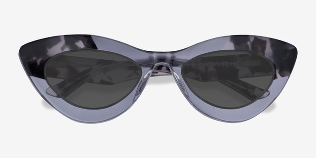 Francesca Ivory Tortoise Clear AcetateSunglass Frames from EyeBuyDirect, Closed View