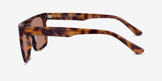 Matz Tortoise AcetateSunglass Frames from EyeBuyDirect, Side View
