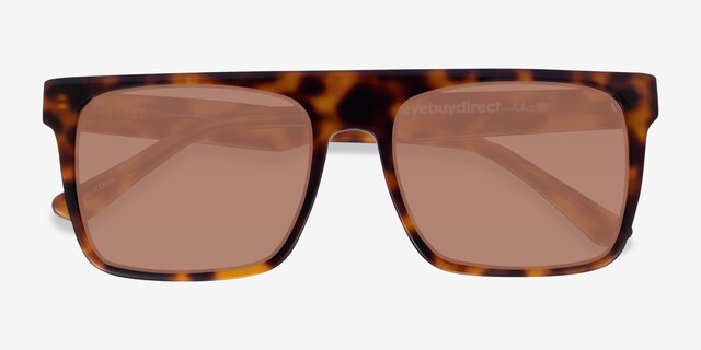 Matz Tortoise AcetateSunglass Frames from EyeBuyDirect, Closed View