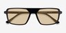 Zirfas Black AcetateSunglass Frames from EyeBuyDirect, Closed View