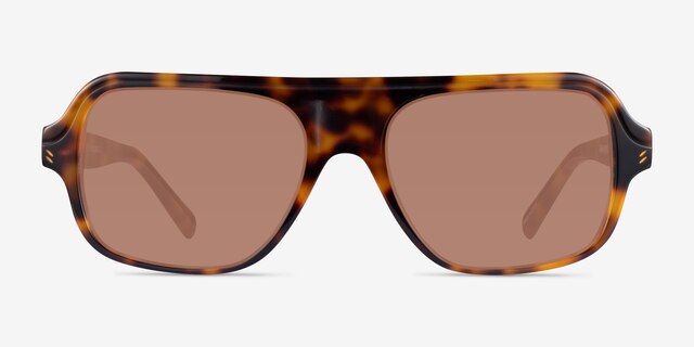 Felix Tortoise AcetateSunglass Frames from EyeBuyDirect, Front View