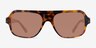 Felix Tortoise AcetateSunglass Frames from EyeBuyDirect, Front View