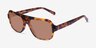 Felix Tortoise AcetateSunglass Frames from EyeBuyDirect, Angle View