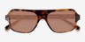 Felix Tortoise AcetateSunglass Frames from EyeBuyDirect, Closed View