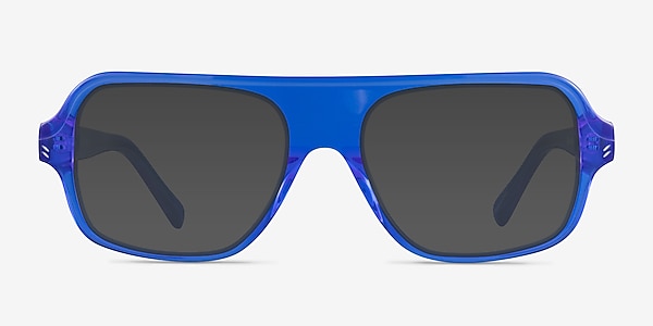 Felix Crystal Blue Acetate Sunglass Frames