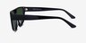 Bruno Black AcetateSunglass Frames from EyeBuyDirect, Side View