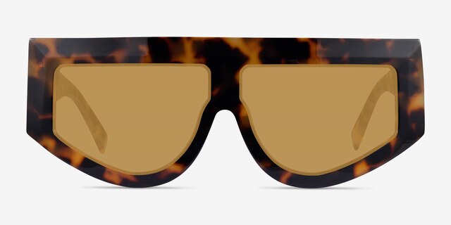 Jagger Spotty Tortoise AcetateSunglass Frames from EyeBuyDirect, Front View