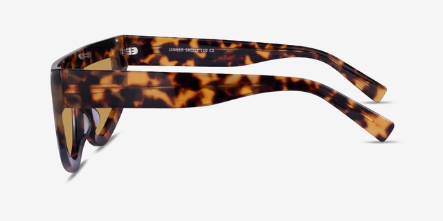 Jagger Spotty Tortoise AcetateSunglass Frames from EyeBuyDirect, Side View