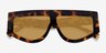 Jagger Spotty Tortoise AcetateSunglass Frames from EyeBuyDirect, Closed View