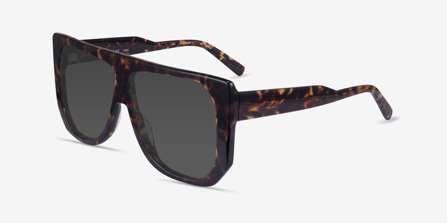 Nikita Tortoise AcetateSunglass Frames from EyeBuyDirect, Angle View