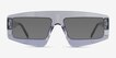 Hanna Clear Gray AcetateSunglass Frames from EyeBuyDirect, Front View