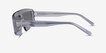 Hanna Clear Gray AcetateSunglass Frames from EyeBuyDirect, Side View