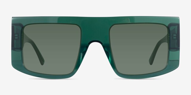 Elias Green AcetateSunglass Frames from EyeBuyDirect, Front View