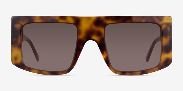 Elias Spotty Tortoise AcetateSunglass Frames from EyeBuyDirect, Front View