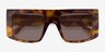 Elias Spotty Tortoise AcetateSunglass Frames from EyeBuyDirect, Closed View