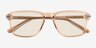Ganzert Crystal Brown AcetateSunglass Frames from EyeBuyDirect, Closed View
