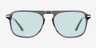 Koontz Crystal Gray AcetateSunglass Frames from EyeBuyDirect, Front View