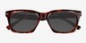 Halverson Tortoise AcetateSunglass Frames from EyeBuyDirect, Closed View