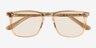 Clifton Clear Champagne AcetateSunglass Frames from EyeBuyDirect, Closed View
